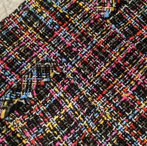 Beautiful Zara buccle Tweed mini skirt